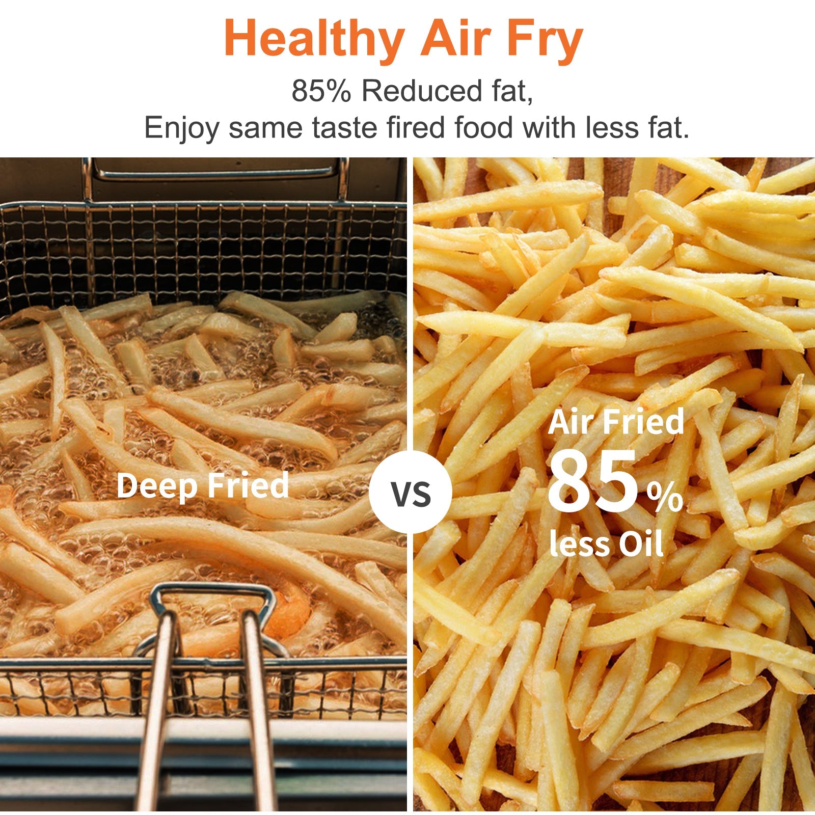 French fries in air online fryer toaster oven