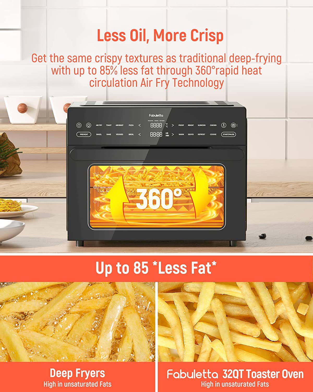This Oster Toaster Oven doubles as an air fryer for $80 (Reg. up